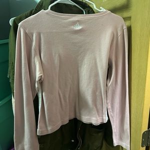 Long sleeve adidas crop